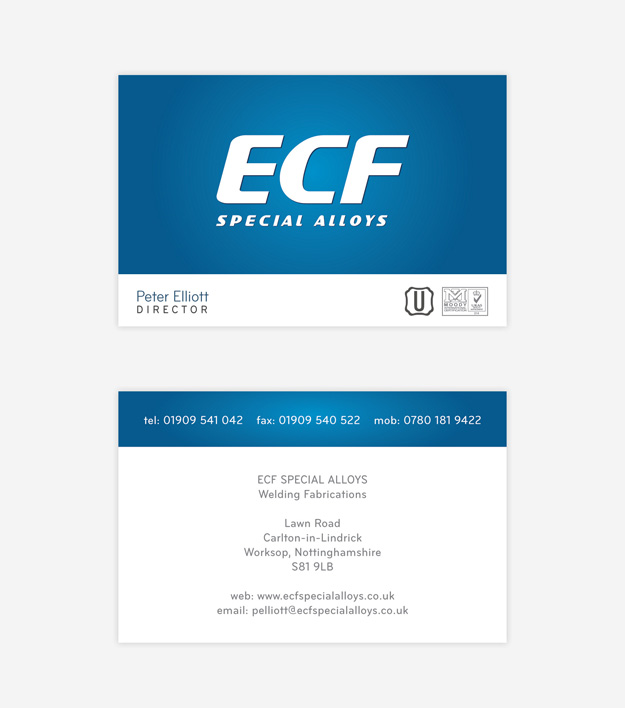 ECF business cards