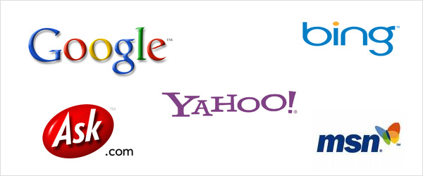 Google Yahoo MSN Bing Ask Google Yahoo MSN Bing Ask