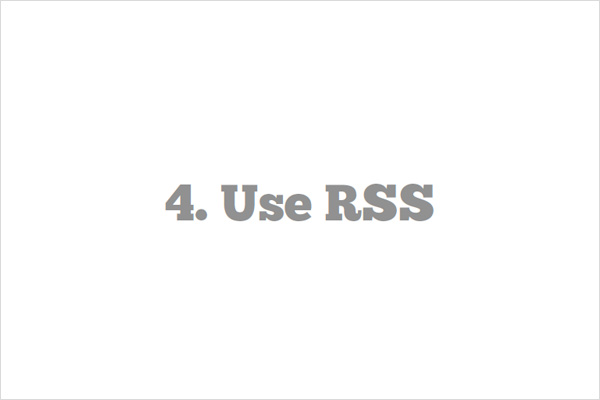 Use RSS